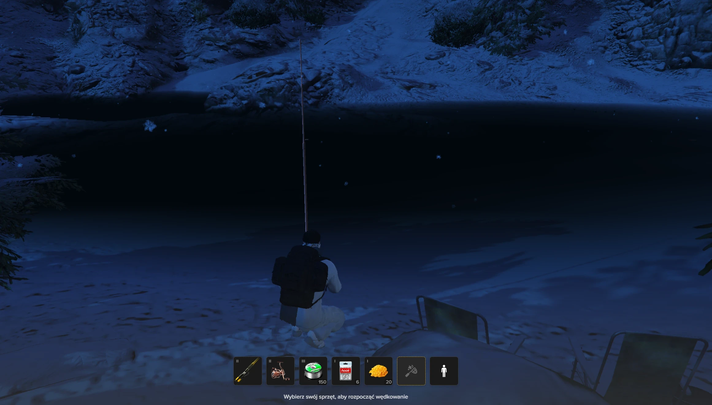   Interfejs konfiguracji wędki  