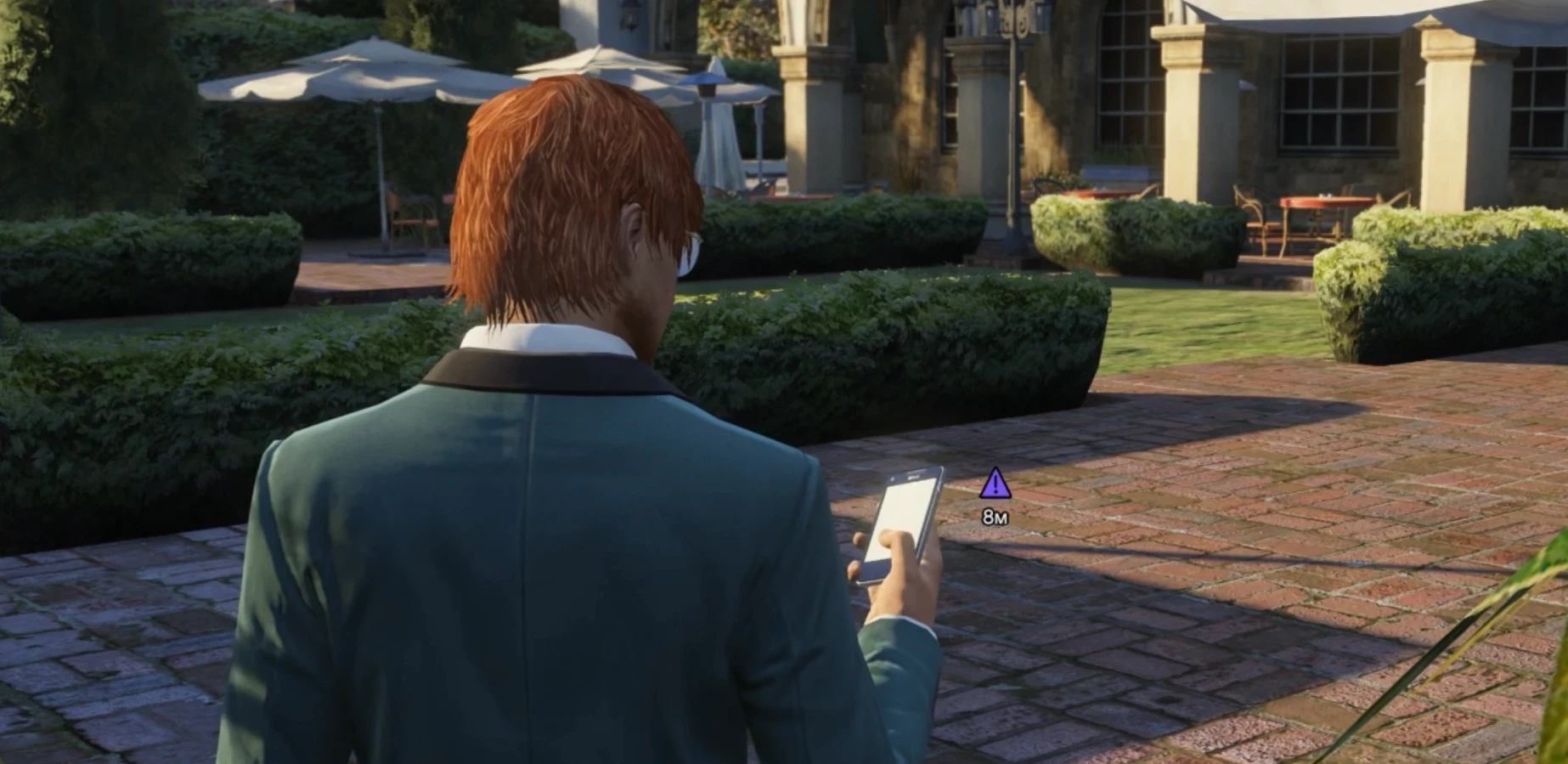 Markierungen zur Koordination